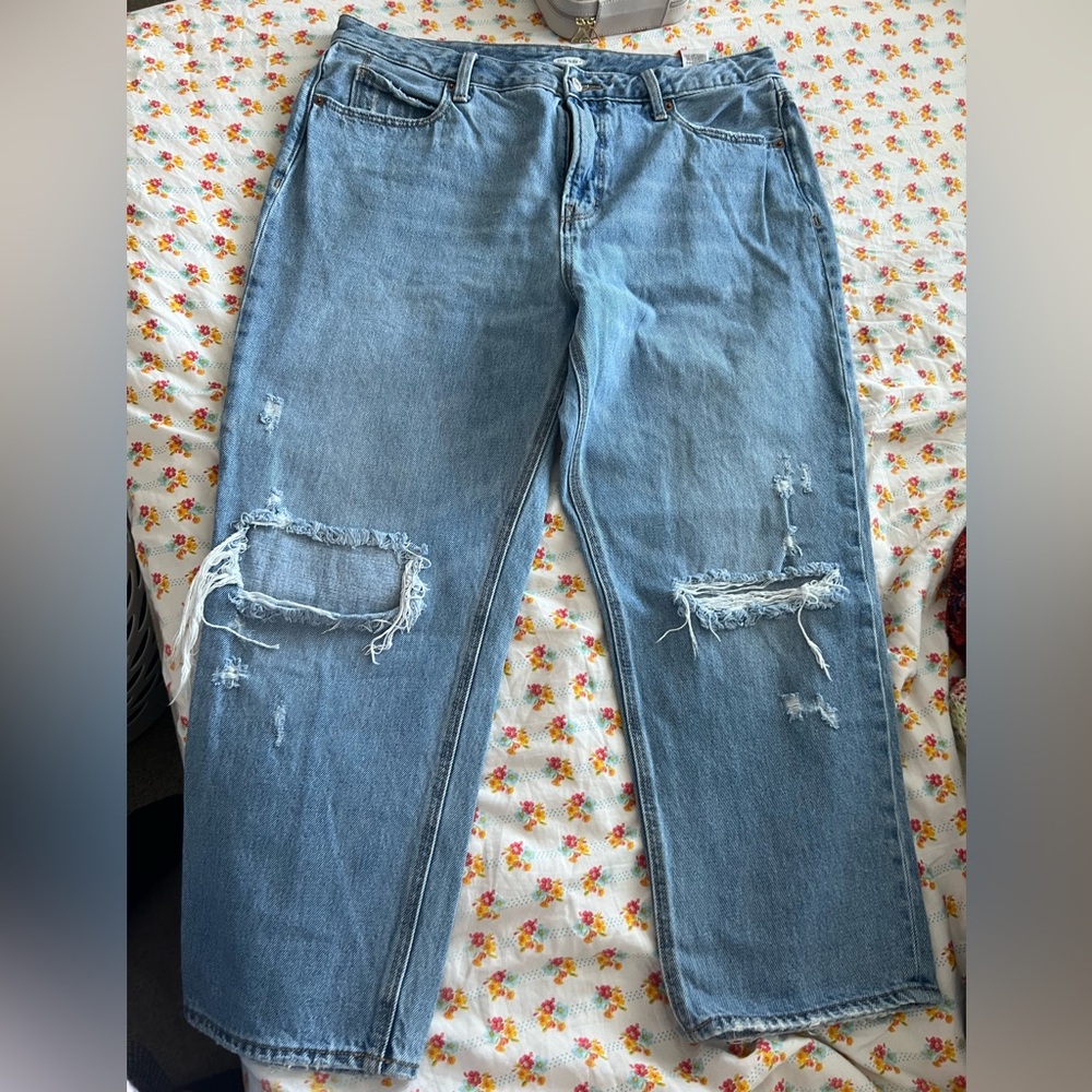 Denim blue jean